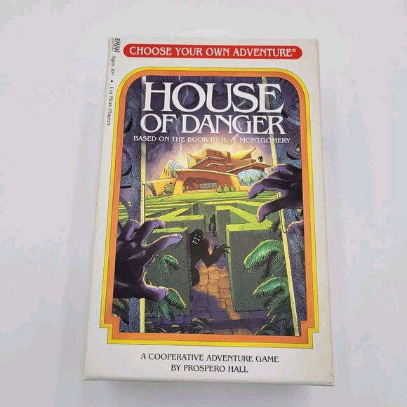 HOUSE of DANGER Choose Your Own Adventure Cooperative Game 100% COMPLETE 2018 - Picture 2 of 16